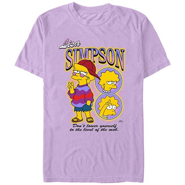 Juniors' The Simpsons Lisa Simpson Don't Lower Yourself Comfort Colors ...