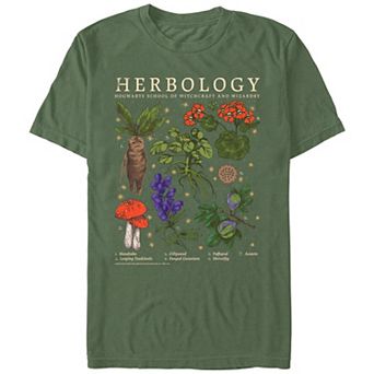 Juniors' Harry Potter Herbology Chart Comfort Colors Graphic Tee