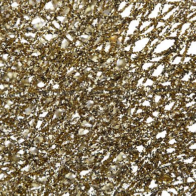 Northlight LED Lighted Gold & Silver Trumpeting Angel Outdoor Christmas Decoration