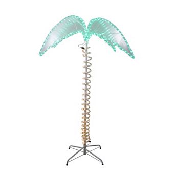 Northlight Green & Tan LED Palm Tree Rope Light Outdoor Decoration