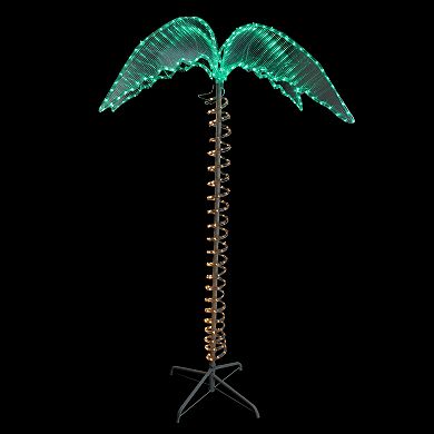 Northlight Green & Tan LED Palm Tree Rope Light Outdoor Decoration