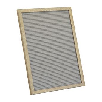 Merrick Lane Bellamy Wood Letter Board Set With Felt Facing, 389 Letters, And A Canvas Carrying Case