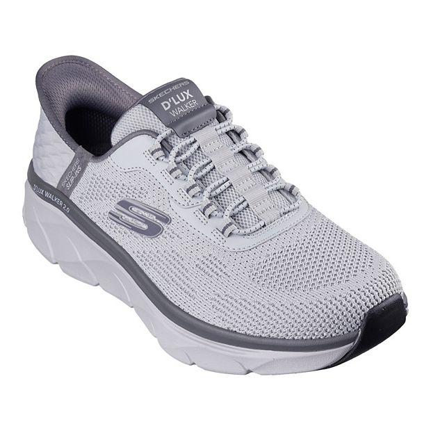 Skechers Twist Fit Men\'s Sneakers D\'Lux Walker 2.0 White Training Shoes Size 7.5 Amazon.com | Skechers - Womens D main image 2