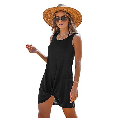 Women's Cupshe Summer Fun Twisted Mini Cover-Up Dress