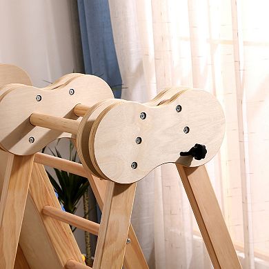 Funphix 5-In-1 Wooden Jungle Gym