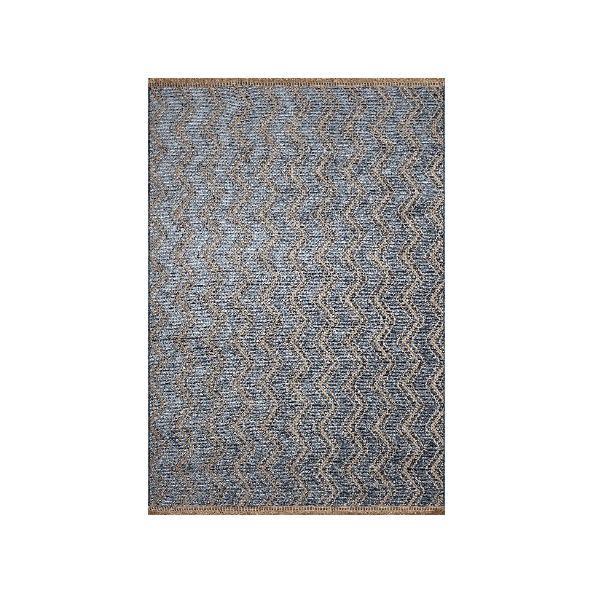 Liora Manne Mercer Zigzag Indoor Area Rug, Blue