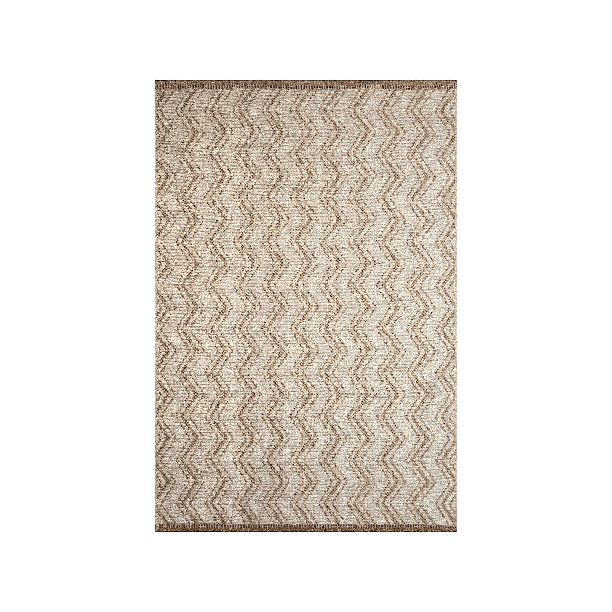 Liora Manne Mercer Zigzag Indoor Area Rug, Ivory