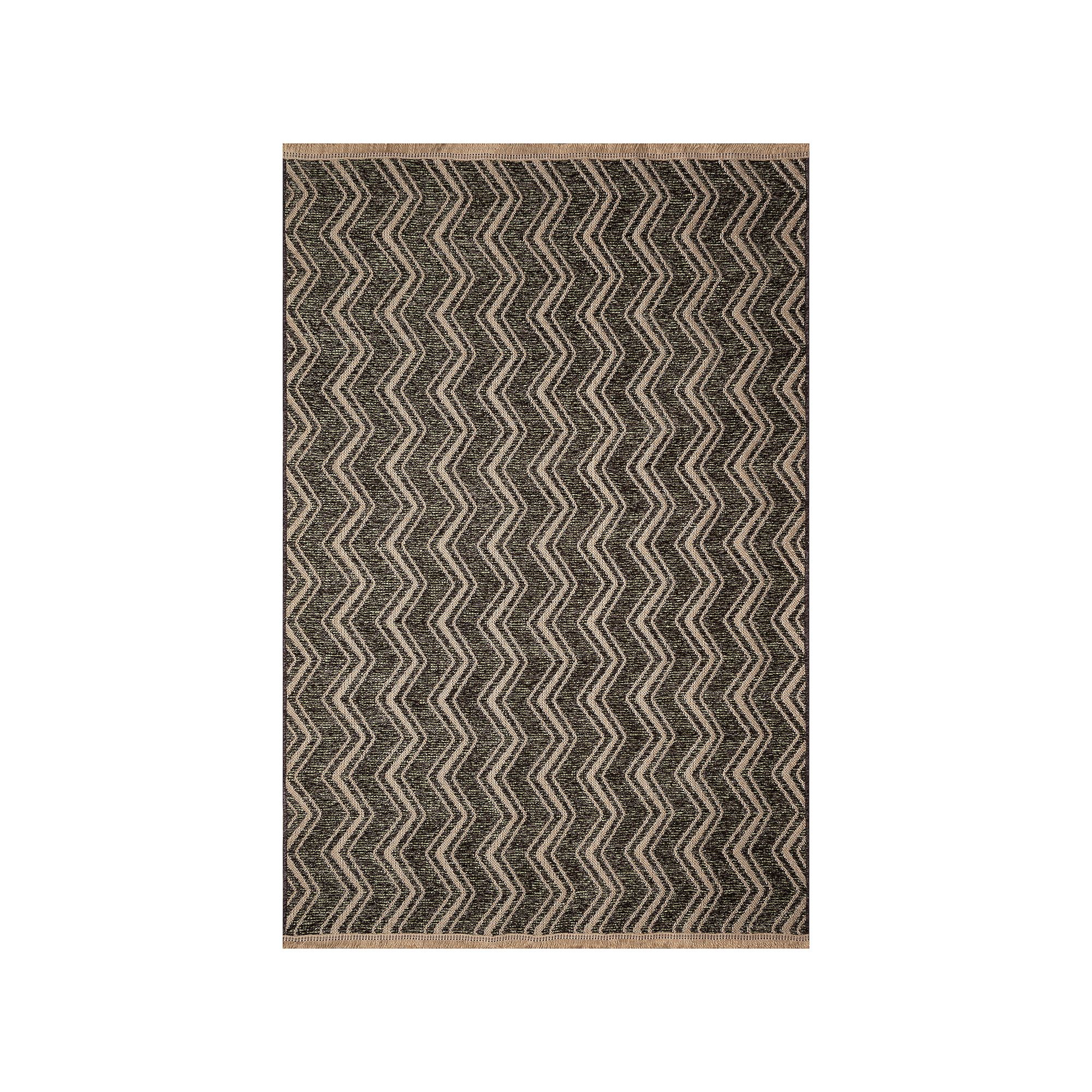 Liora Manne Mercer Zigzag Indoor Area Rug, Mink