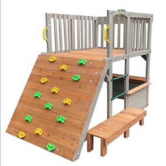 Funphix Lookout Post Outdoor Wooden Playhouse