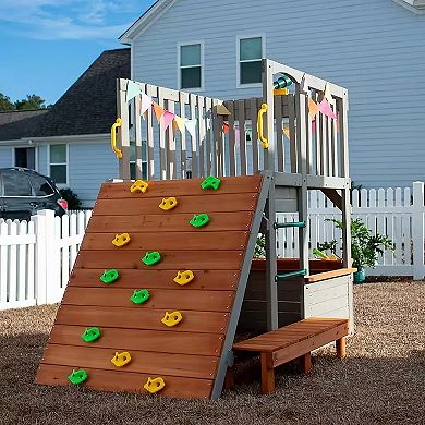 Funphix Lookout Post Outdoor Wooden Playhouse