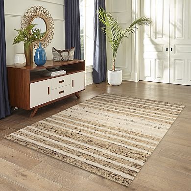 Liora Manne Mojave Horizon Stripe Indoor Area Rug