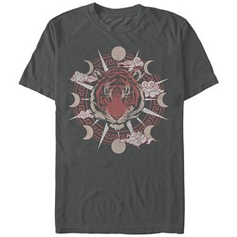 Juniors' Lunar Tiger Comfort Colors Graphic Tee