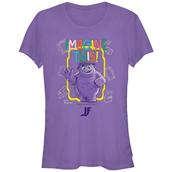 Juniors' Imaginary Friends Blue Imagine This Graphic Tee