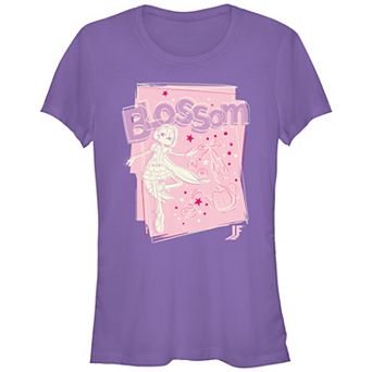 Juniors' Imaginary Friends Blossom Dancing Graphic Tee