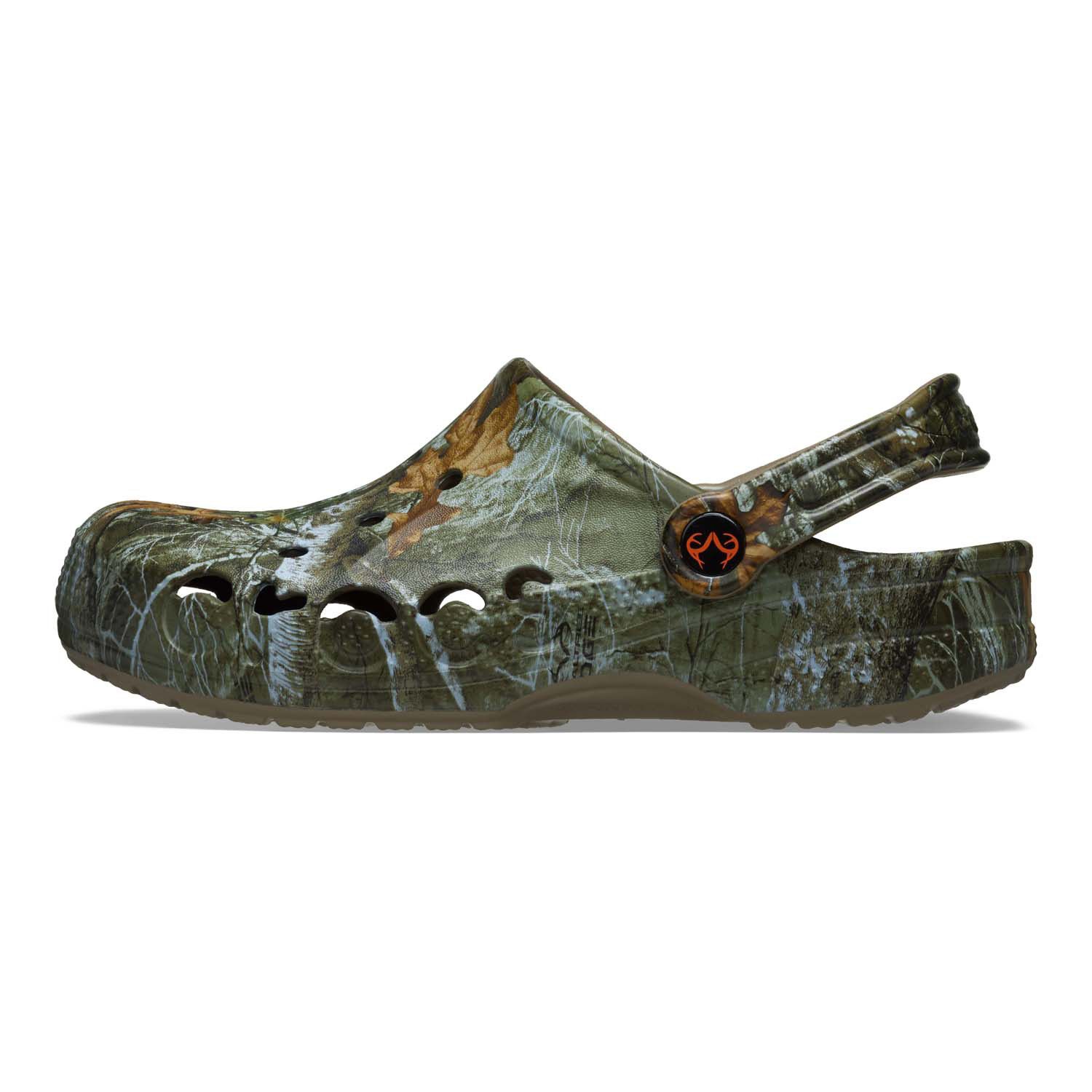 New Mens Real-tree APX Classic Edge Baya Camo Green and Brown  Slip-On Clog 12 CROCS Realtree APX® Classic Clog 210099-90H - Shiekh main image 3