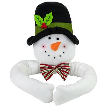 Northlight Plush Snowman Christmas Tree Topper