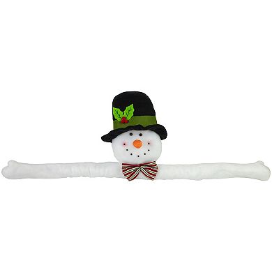 Northlight Plush Snowman Christmas Tree Topper