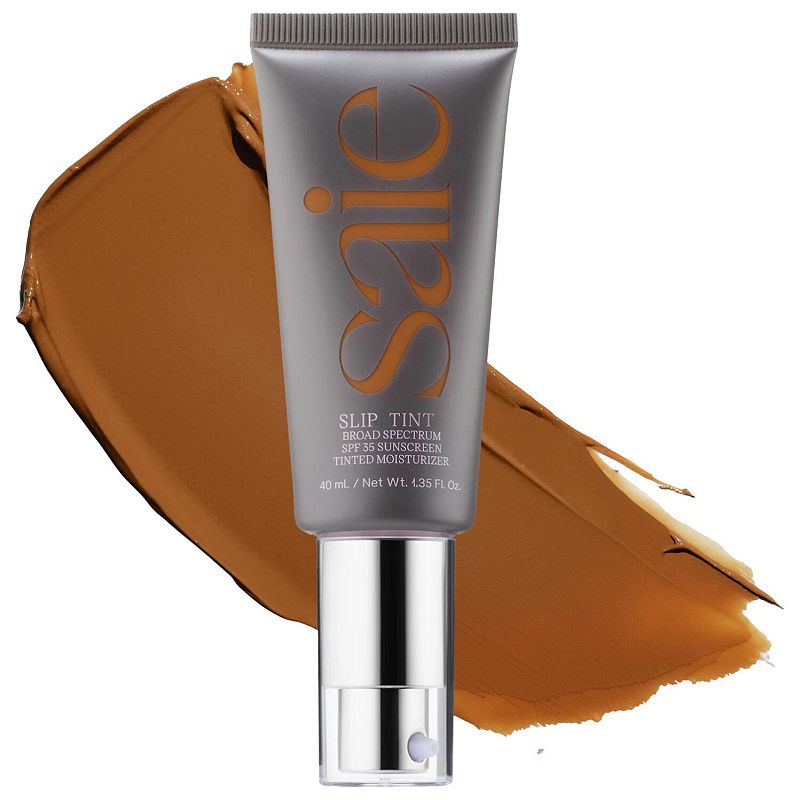 Saie Slip Tint Lightweight Tinted Moisturizer with Mineral Zinc SPF 35 and Hyaluronic Acid, Size: 1.35Oz, 8