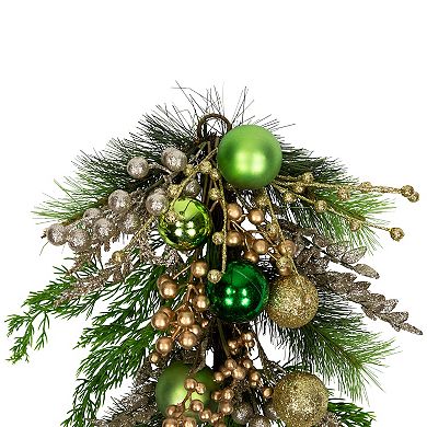 Northlight Ball Ornaments & Berries Glittered Artificial Christmas Décor