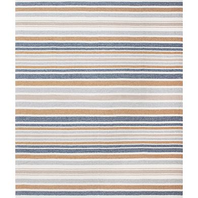 Discover Europe - Made in Italy La Limonaia Tessuti Striped Throw Blanket