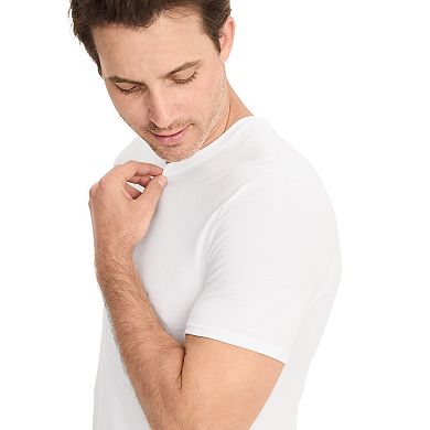 Men's Jockey 3-Pack Cotton Stretch Crew Neck Undershirt