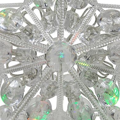 Northlight LED Lighted Color Changing Jeweled Star Christmas Tree Topper