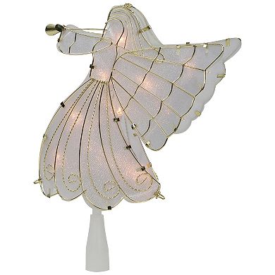 Northlight 10" Gold Angel Tree Topper