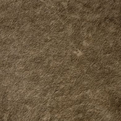 Northlight 48 in. Brown Faux Fur Christmas Tree Skirt