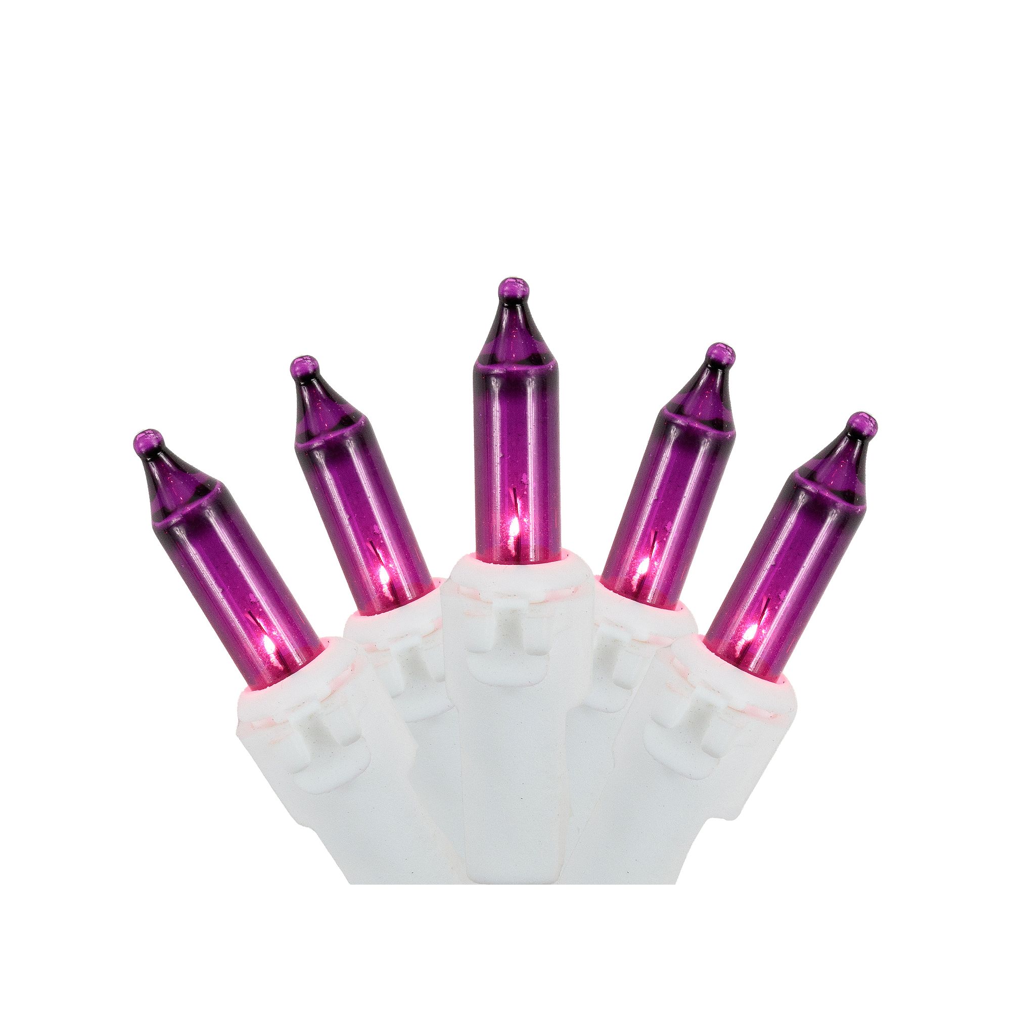 Northlight 10-ft. 50-Count Purple Mini Christmas Light Set