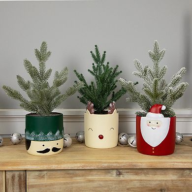 Northlight 14.25-in. Unlit Mini Artificial Christmas Tree in Reindeer