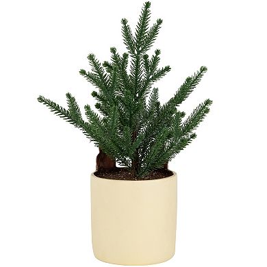Northlight 14.25-in. Unlit Mini Artificial Christmas Tree in Reindeer