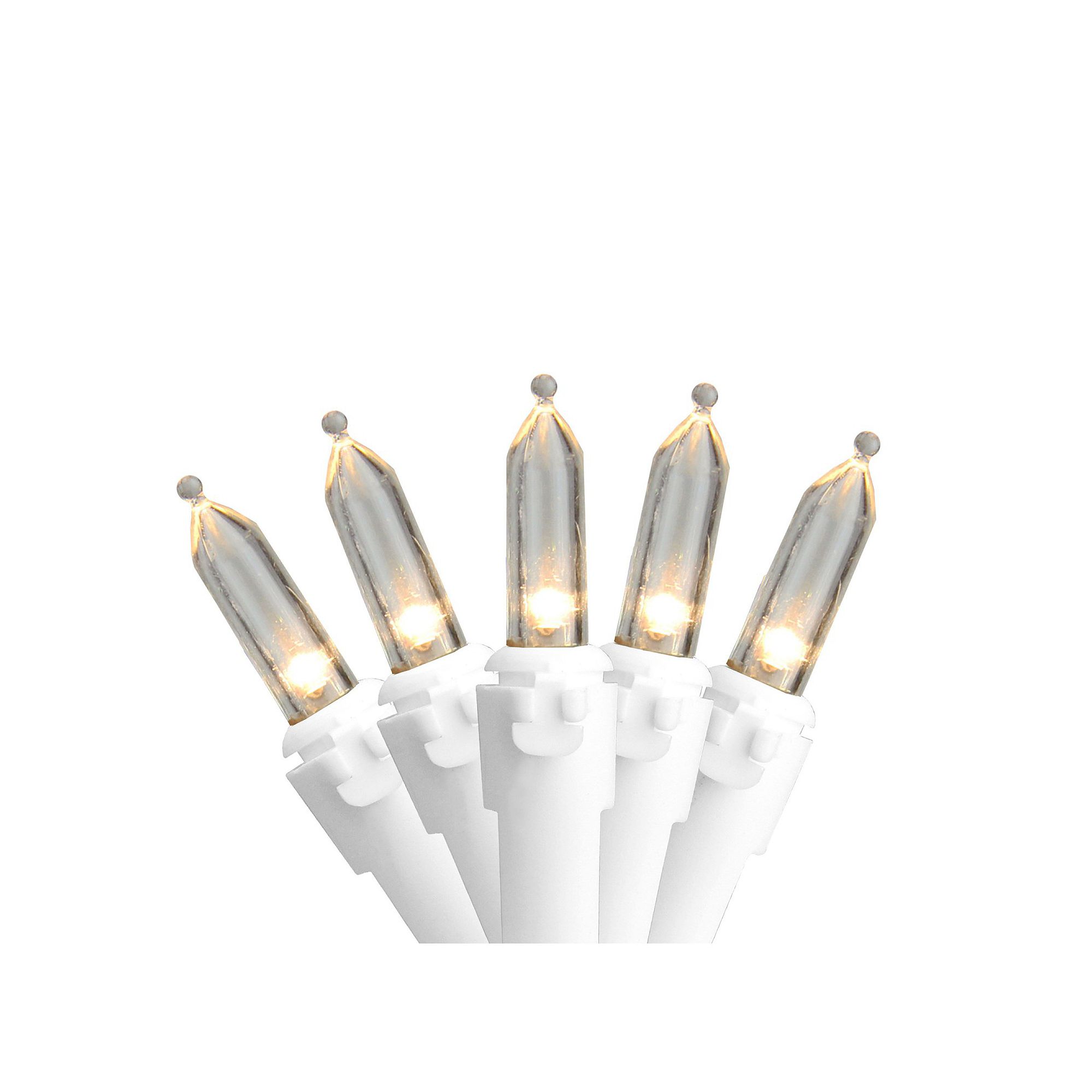Northlight 16.25-ft. 50-Count Warm White LED Mini Christmas Lights Strand