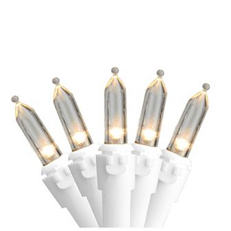 Northlight 16.25-ft. 50-Count Warm White LED Mini Christmas Lights Strand