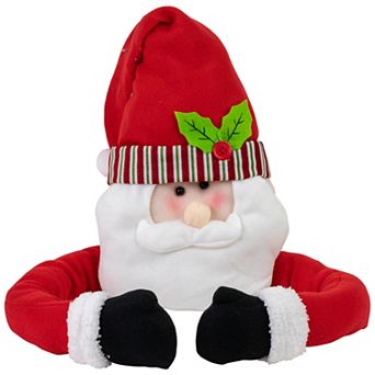 Northlight 27 in Unlit Plush Santa Claus Christmas Tree Topper