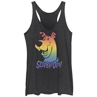 Juniors' Scooby-Doo Pride Graphic Racerback Tank