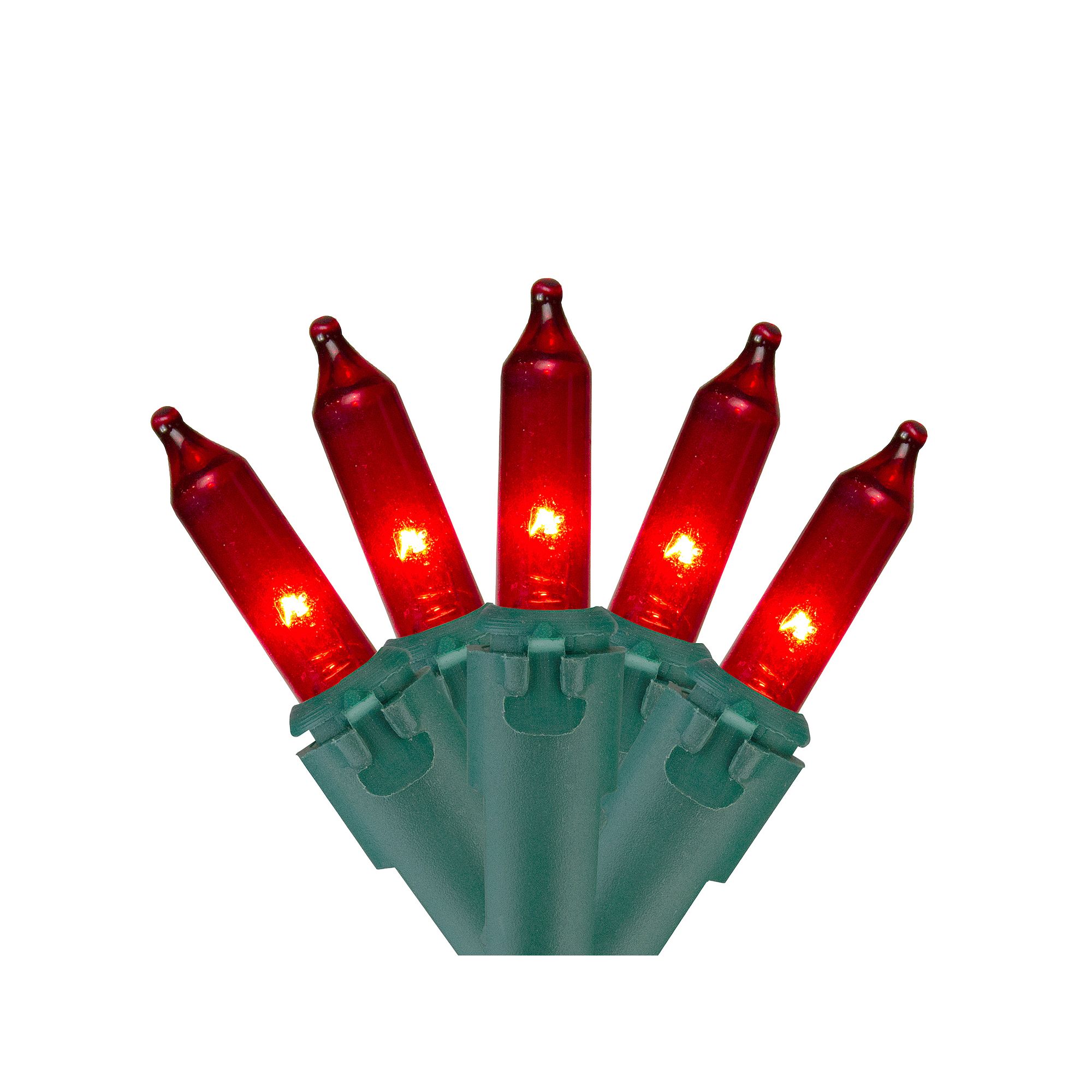 Northlight 50-Count Red Mini Christmas Lights