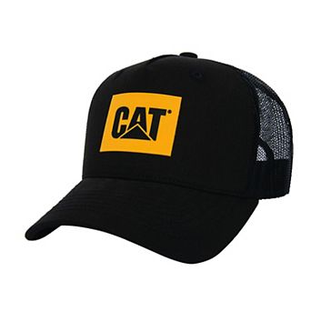 Men's Caterpillar Cat Logo 5-Panel Trucker Cap