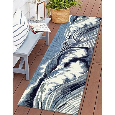 Liora Manne Capri Wave Indoor/Outdoor Area Rug