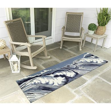Liora Manne Capri Wave Indoor/Outdoor Area Rug