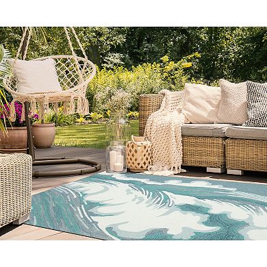 Liora Manne Capri Wave Indoor/Outdoor Area Rug