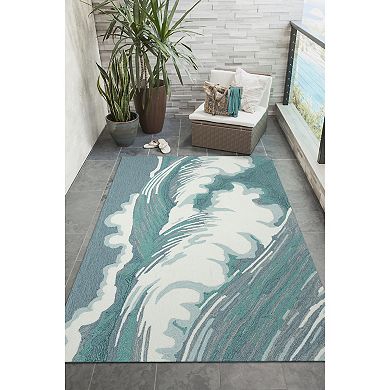 Liora Manne Capri Wave Indoor/Outdoor Area Rug