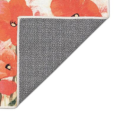 Liora Manne Impressions Poppies Indoor/Outdoor Mat