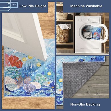 Liora Manne Impressions Underwater Indoor/Outdoor Mat