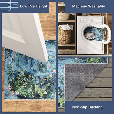 Liora Manne Impressions Peace Pond Indoor/Outdoor Mat