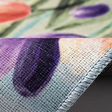 Liora Manne Impressions Tulips Indoor/Outdoor Mat