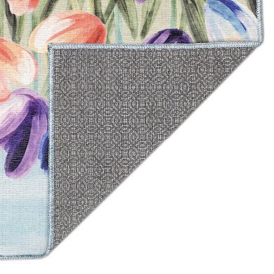 Liora Manne Impressions Tulips Indoor/Outdoor Mat