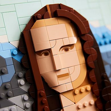 LEGO Art Mona Lisa Wall Art 31213 Building Kit (1503 Pieces)