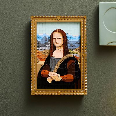 MONA LEGO Art Mona Lisa Wall Art Building Set for Adults 31213