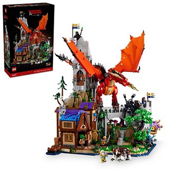 LEGO Ideas Dungeons & Dragons: Red Dragon’s Tale 21348 Building Kit (3745 Pieces)