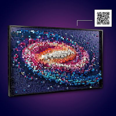 LEGO Art The Milky Way Galaxy Wall Art Decor 31212 Building Kit 3091 Pieces